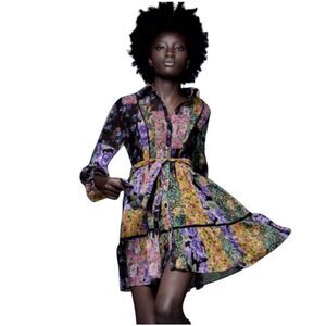 openwork embroidered mini dress zara Bebe Women's Ruched Midi Dress, Size XXS in Brown Polyester/Elastane main image 0